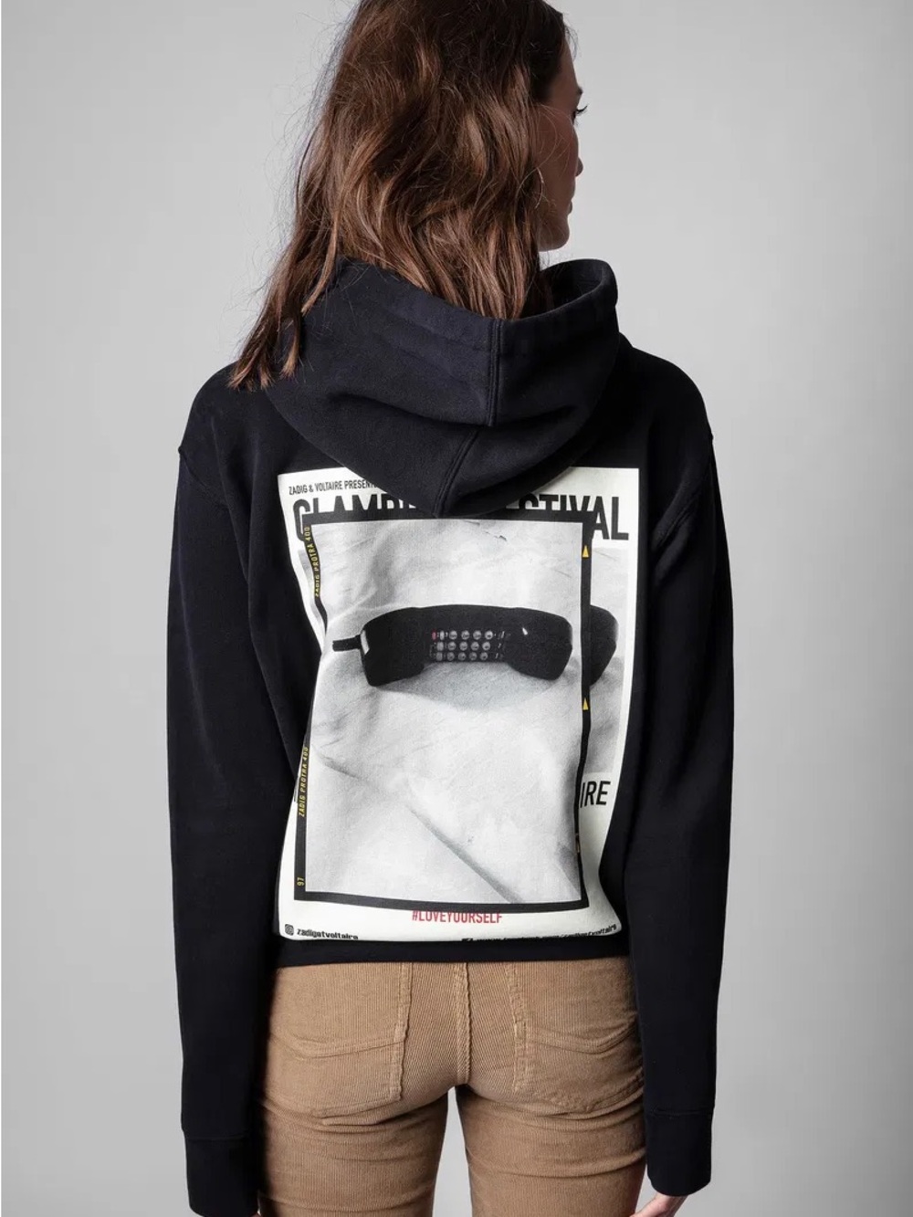 Zadig and voiltare Spencer photo print sweatshirt